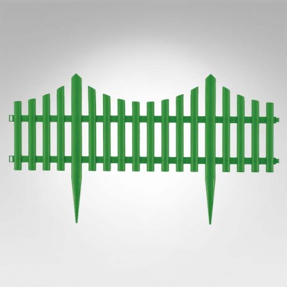 Забор декоративный Гибкий, 24х300 см, зеленый, Россия// Palisad