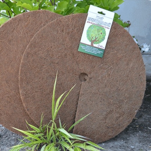 Круг приствольный D 50 см, коричневый (кокосовое волокно)